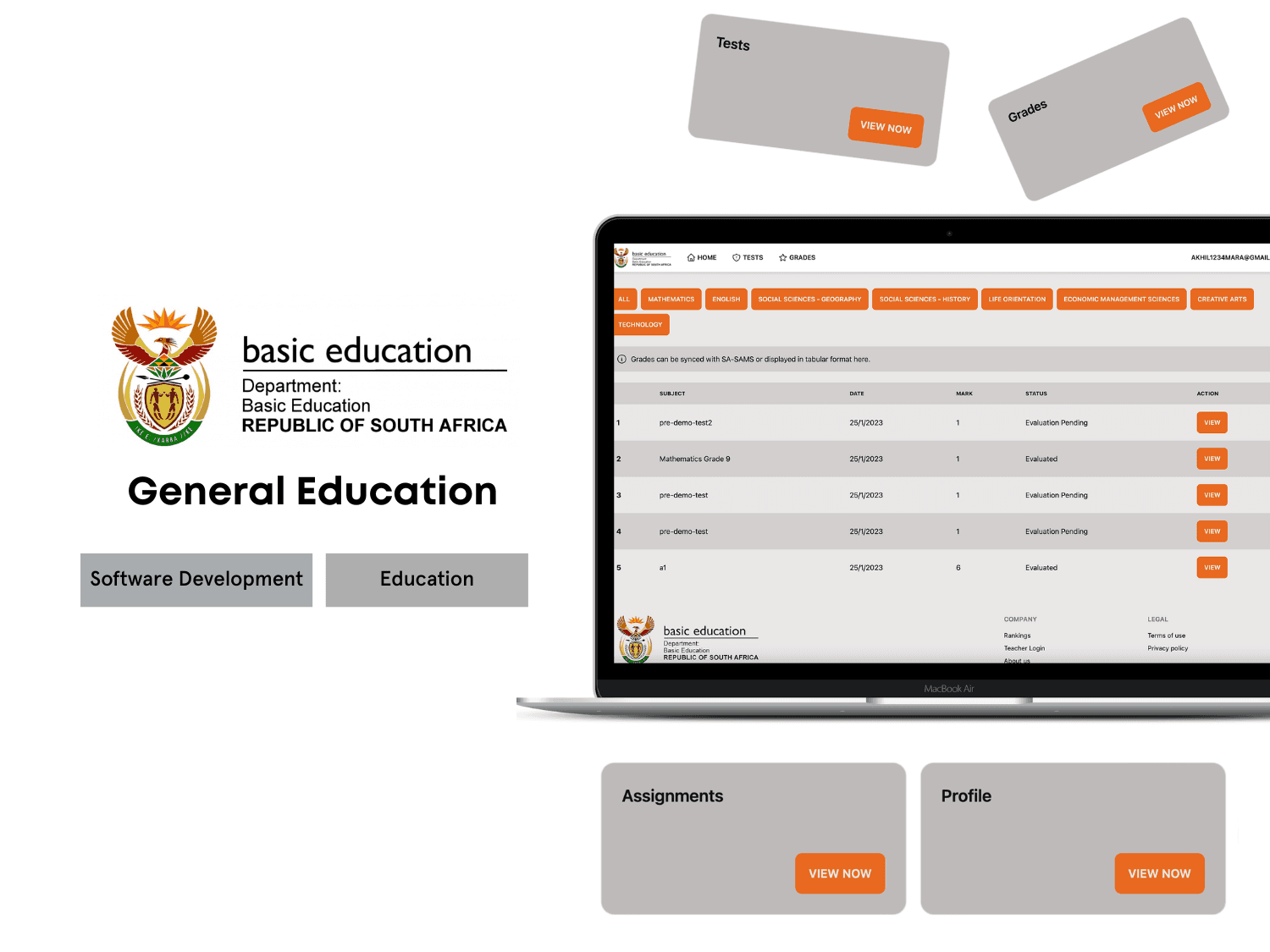 General Education - Online Learning Platform