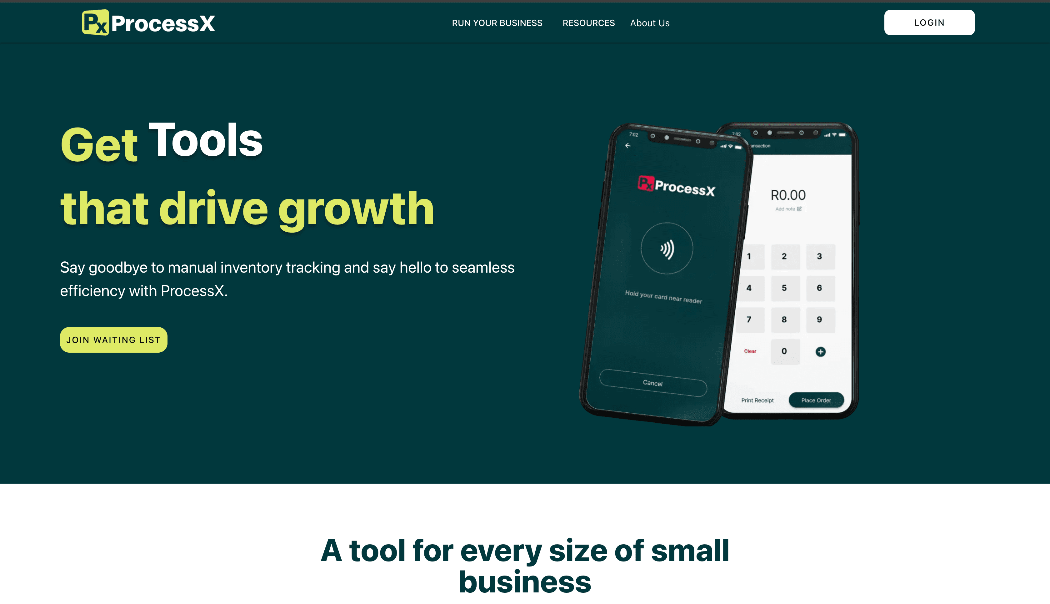 ProcessX - Fintech Platform for African Small Businesses