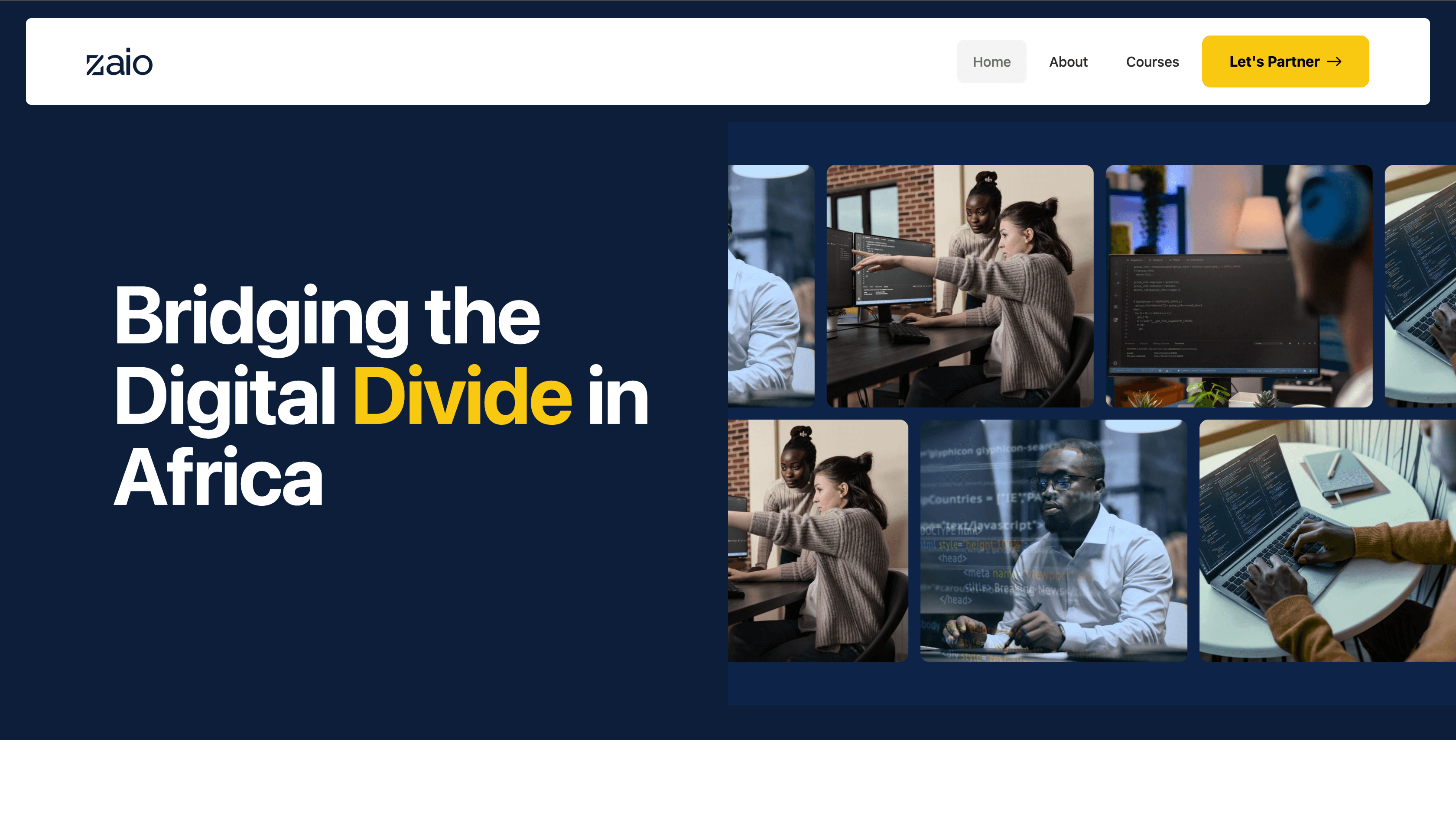 Zaio - Coding Education Platform